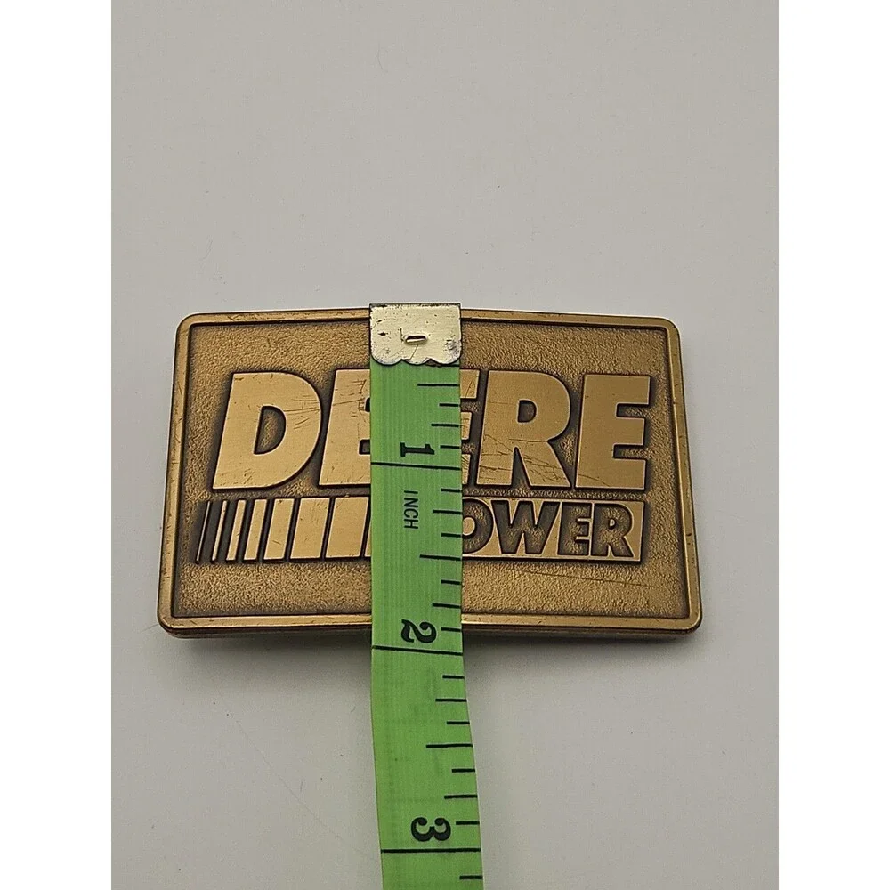 Vintage 1994 John Deere Power Belt Buckle Expo '94 New Orleans